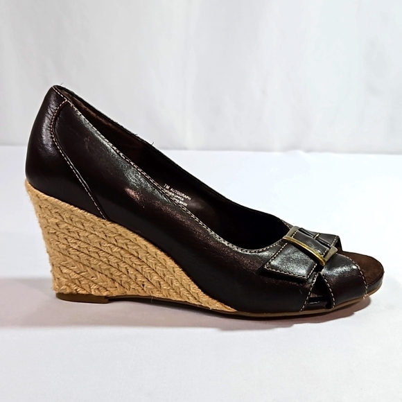 Aerosols Wedge Heels Sz 7 Brown - Picture 4 of 8